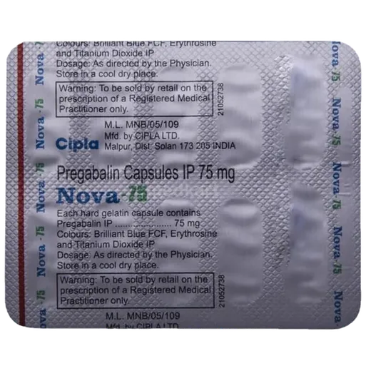 nova 75 capsule 10's